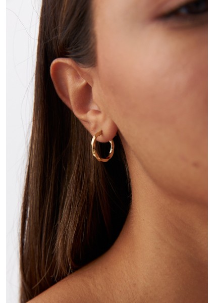 14 Ayar Altın Burgu Küpe indirimleri