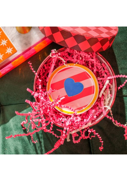 Luohu Porselen Tabak 10x10x1 Cm Renkli