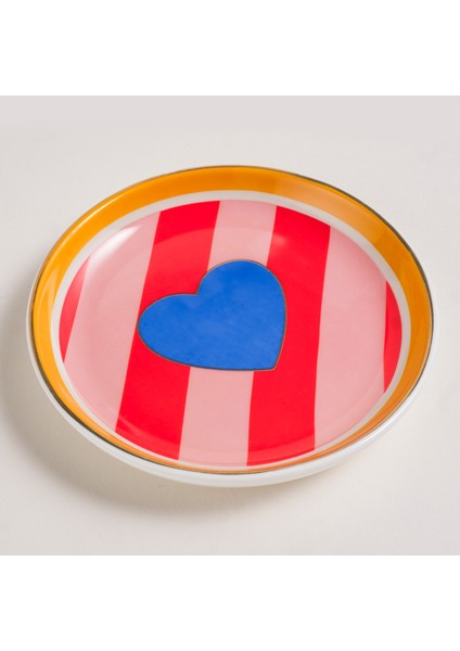 Luohu Porselen Tabak 10x10x1 Cm Renkli