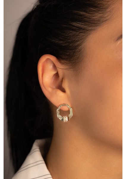 Altın Sekizgen Kalemli Küpe fiyatları