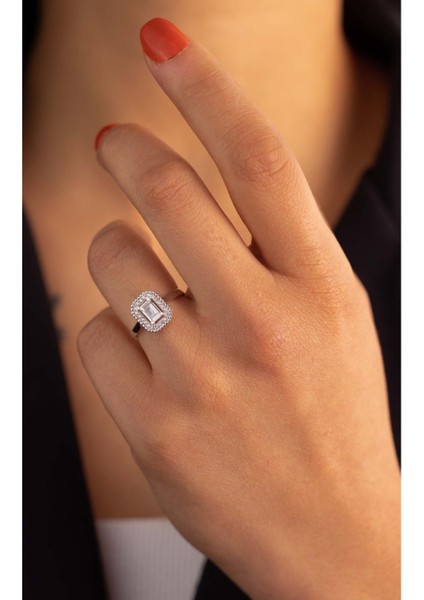 14 Ayar Altın Baget Yüzük