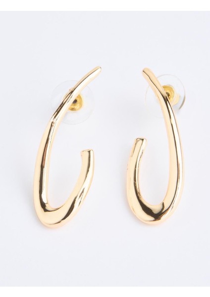 Altın Rengi Kanca Figürlü Metal Küpe fiyatları