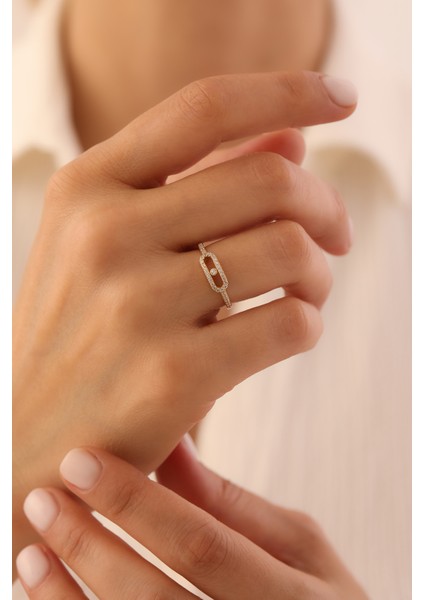 14 Ayar Altın Messika Yüzük modelleri