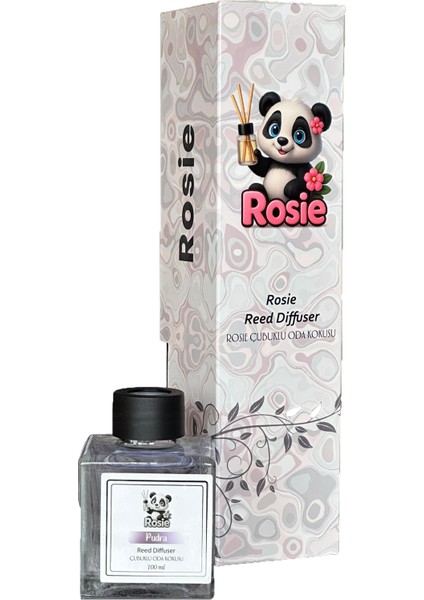 Rosıe Pudra Reed Diffuser Çubuklu Oda Kokusu 100 ml modelleri