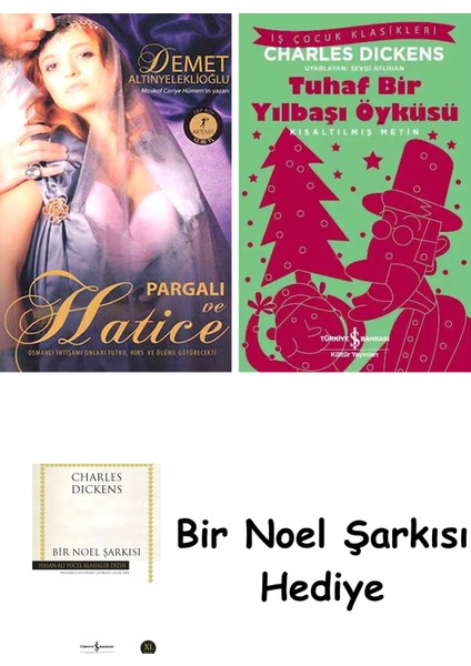 Pargalı ve Hatice (Cep Boy) + Tuhaf Bir Yılbaşı Öyküsü + Bir Noel Şarkısı