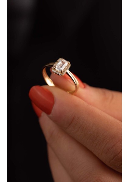 14 Ayar Altın Baget Yüzük fiyatları