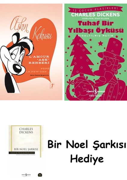 Aşkın Kokusu (Ciltli) + Tuhaf Bir Yılbaşı Öyküsü + Bir Noel Şarkısı