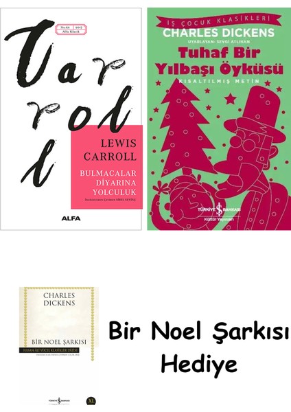 Bulmacalar Diyarına Yolculuk + Tuhaf Bir Yılbaşı Öyküsü + Bir Noel Şarkısı