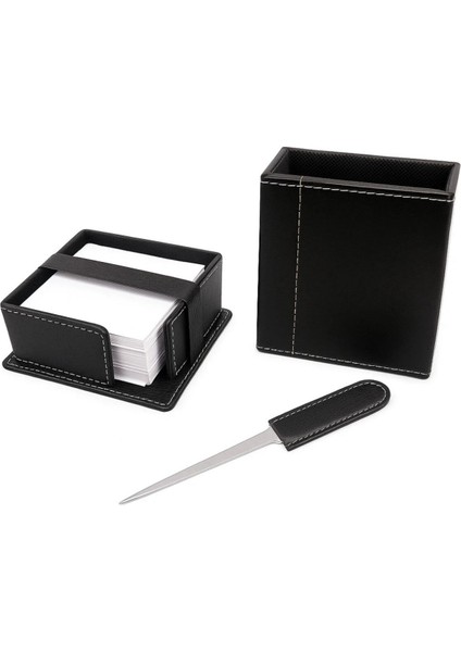 Masa Üstü Kalemlik ve Küp Notluk (Zarf Açacağı Hediyedir) fiyatları