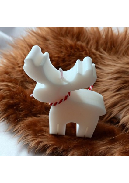 Yılbaşı Geyik Mum modelleri