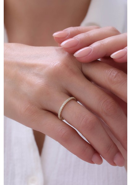 14 Ayar Altın Tamtur Yüzük