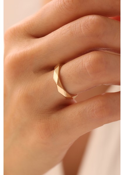 14 Ayar Altın Kristal Yüzük fiyatları