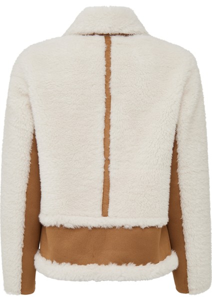 Kaprun Kadın Bej Kısa Teddy Mont 24WGP5292FF fiyatları