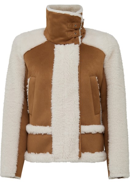 Kaprun Kadın Bej Kısa Teddy Mont 24WGP5292FF modelleri