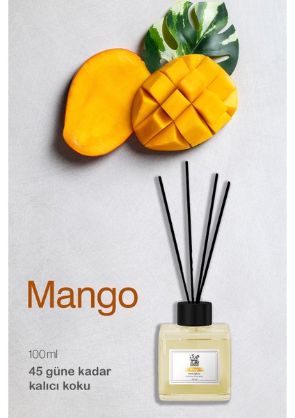 Rosıe Mango Reed Diffuser Çubuklu Oda Kokusu 100 ml