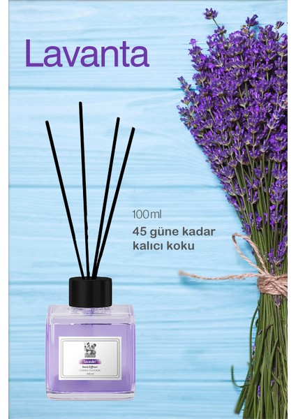 Rosıe Lavander Reed Diffuser Çubuklu Oda Kokusu 100 ml