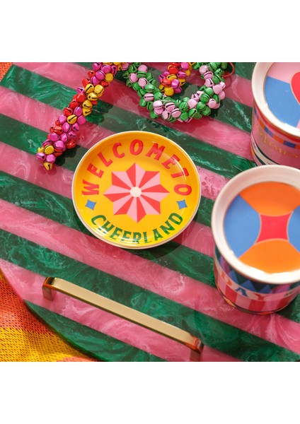 Luohu Porselen Tabak 10x10x1 Cm Sarı indirimleri