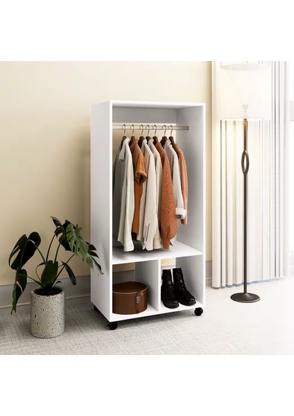 Yori Giyinme Dolabı - Çok Amaçlı Dolap - Gardırop 60 cm