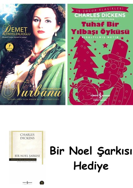 Cariyenin Gelini Nurbanu (Cep Boy) + Tuhaf Bir Yılbaşı Öyküsü + Bir Noel Şarkısı