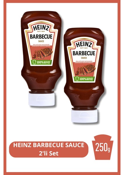 Heınz Barbecue Sauce 250G 2'li Set
