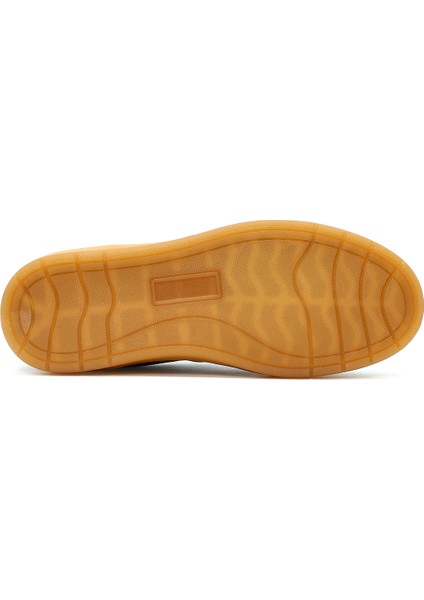 Kadın Siyah Bağcıklı Kalın Tabanlı Desenli Deri Sneaker 25AFE145314 fırsatları