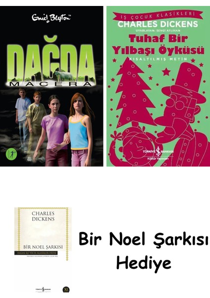 Dağda Macera 5. Kitap + Tuhaf Bir Yılbaşı Öyküsü + Bir Noel Şarkısı