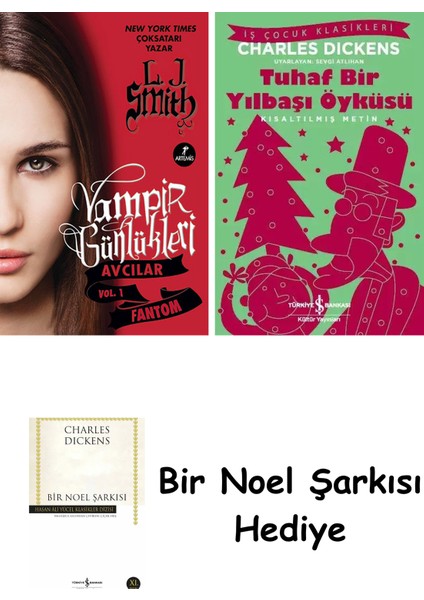 Vampir Günlükleri - Avcılar Vol.1 Fantom + Tuhaf Bir Yılbaşı Öyküsü + Bir Noel Şarkısı