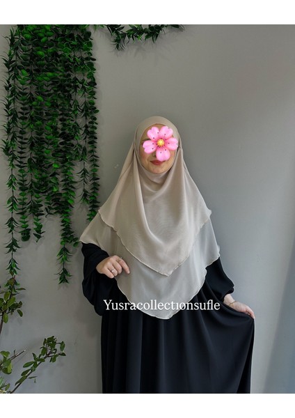 Tesettür Orta Boy Şifon Sufle
