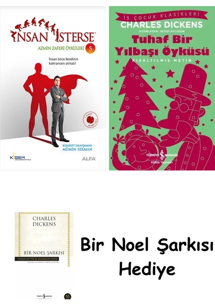Insan Isterse - Azmin Zaferi Öyküleri 5 + Tuhaf Bir Yılbaşı Öyküsü + Bir Noel Şarkısı