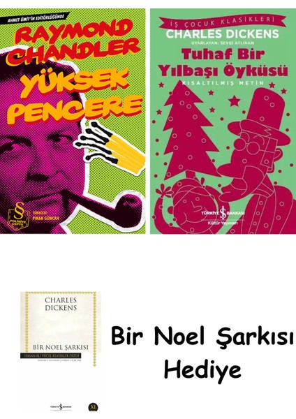Yüksek Pencere (Cep Boy) + Tuhaf Bir Yılbaşı Öyküsü + Bir Noel Şarkısı