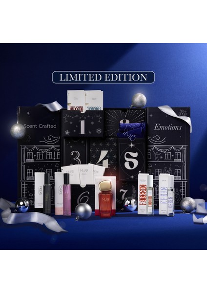 Advent Calendar 2025- Yılbaşı Özel Seti | Muse, Chérie, L’ardeur, Pluie, Prière Kadın Edp Parfüm