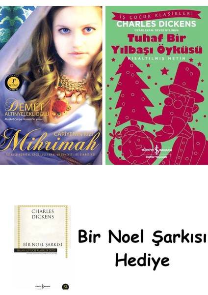 Cariyenin Kızı Mihrimah (Cep Boy) + Tuhaf Bir Yılbaşı Öyküsü + Bir Noel Şarkısı