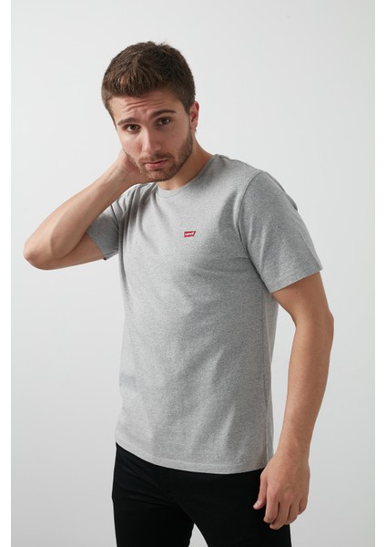 The Original Tee Cotton Gri Erkek Tişört fiyatları