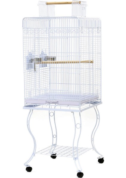 Mtxdpn Dayang Ayaklı Papağan Kafesi 54X54X134