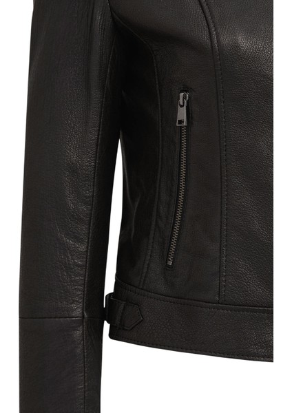 Prima Kadın Siyah Kısa Deri Ceket 24WGD5245JB indirimleri