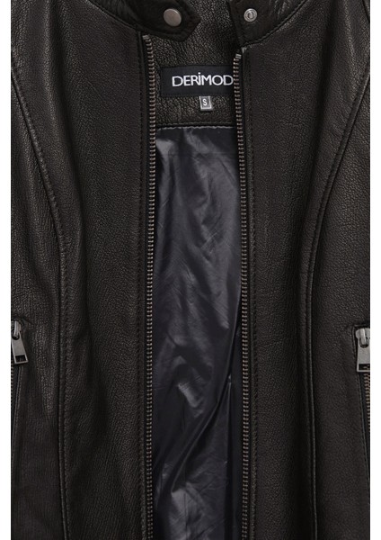 Prima Kadın Siyah Kısa Deri Ceket 24WGD5245JB