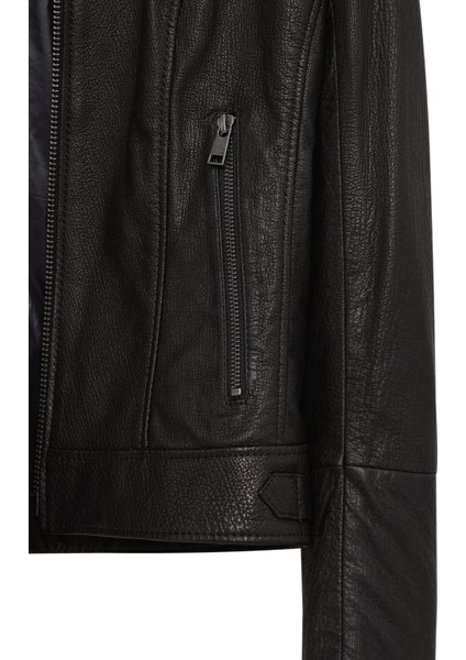 Prima Kadın Siyah Kısa Deri Ceket 24WGD5245JB