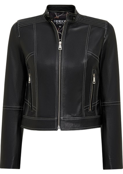 Joy Kadın Siyah Kısa Deri Ceket 25WGE5617JB modelleri