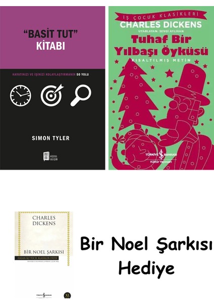 Basit Tut Kitabı + Tuhaf Bir Yılbaşı Öyküsü + Bir Noel Şarkısı