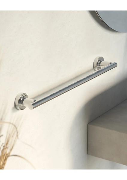 Tecno Havluluk, Uzun, 51 cm - Krom fırsatları