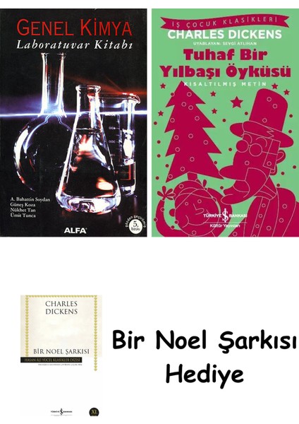 Genel Kimya Laboratuvar Kitabı + Tuhaf Bir Yılbaşı Öyküsü + Bir Noel Şarkısı