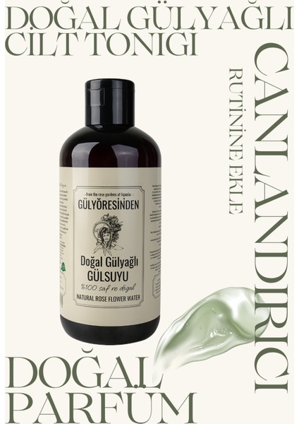 %100 Doğal Gülyağlı Gül Suyu 250 ml | Isparta Gönen Damıtma | Cilt ve Saç Için Premium Gül Suyu fiyatları