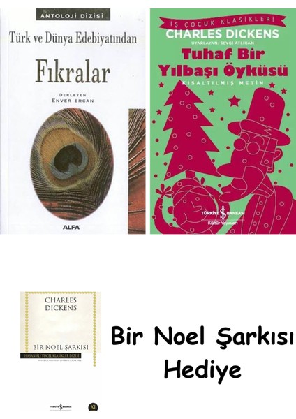 Türk ve Dünya Edebiyatından Fıkralar + Tuhaf Bir Yılbaşı Öyküsü + Bir Noel Şarkısı