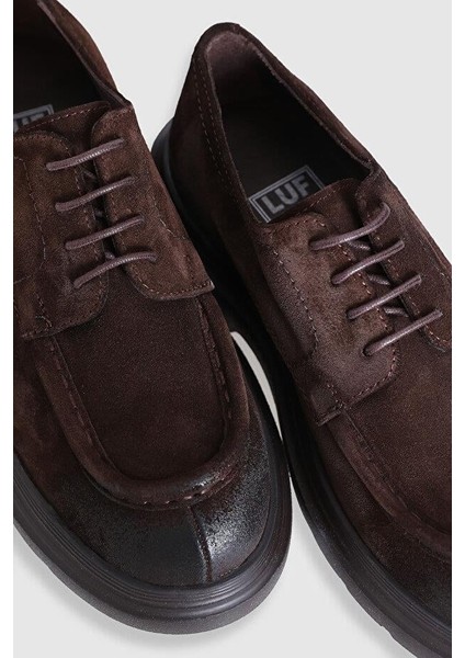 Lufıan 112230215 Logan Kahve Erkek Deri Casual Ayakkabı fırsatları