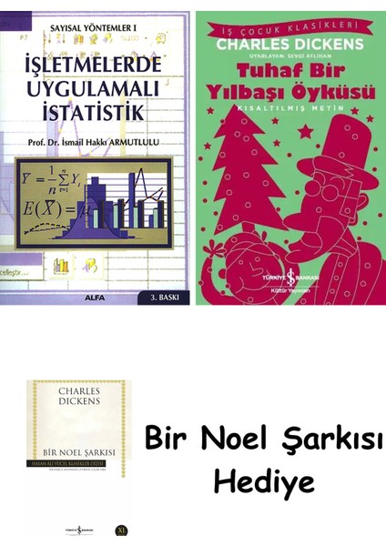 Işletmelerde Uygulamalı Istatistik + Tuhaf Bir Yılbaşı Öyküsü + Bir Noel Şarkısı