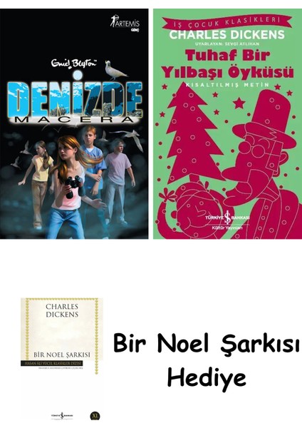 Denizde Macera 4. Kitap + Tuhaf Bir Yılbaşı Öyküsü + Bir Noel Şarkısı