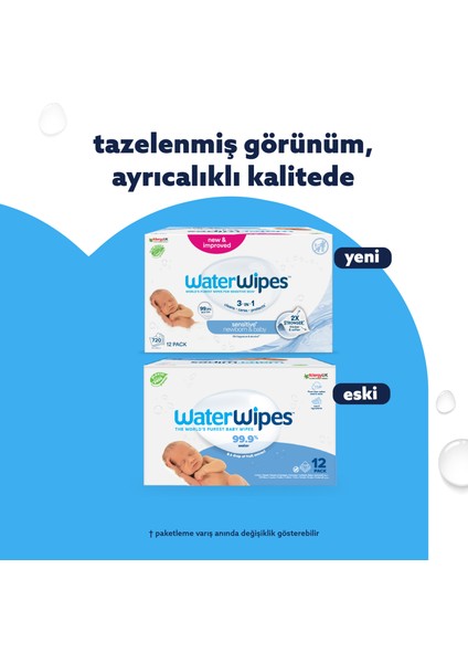 Yeni Bıo Islak Mendil (12X60) 720'LI indirimleri