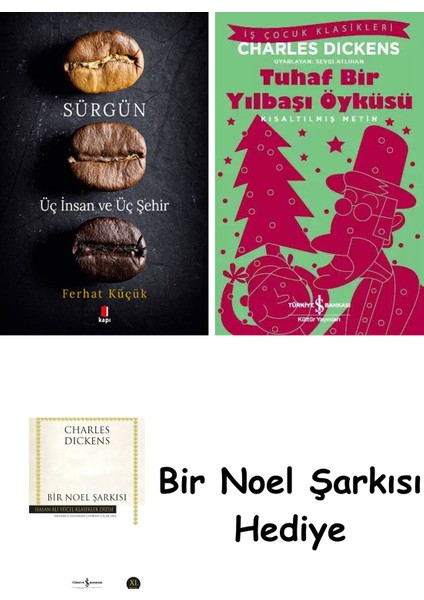Sürgün - Üç Insan ve Üç Şehir + Tuhaf Bir Yılbaşı Öyküsü + Bir Noel Şarkısı