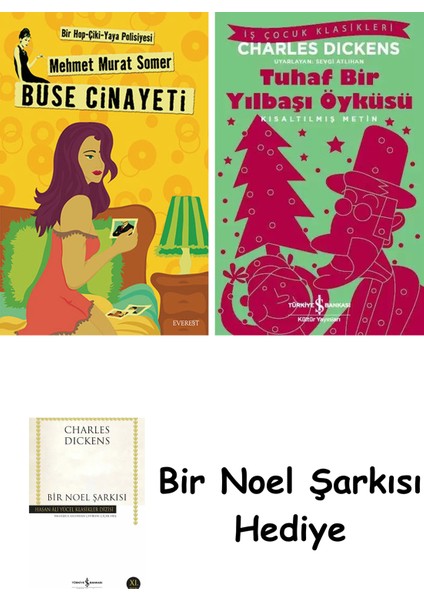 Buse Cinayeti (Cep Boy) + Tuhaf Bir Yılbaşı Öyküsü + Bir Noel Şarkısı