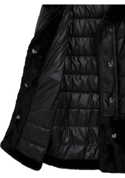 Avoriaz Kadın Siyah Teddy Deri Kaban 24WGP5295FF indirimleri